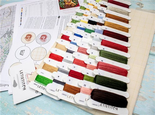 Summer Splendor Cross Stitch Kit