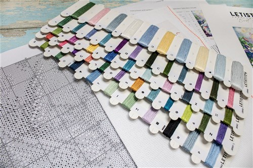 Summer Splendor Cross Stitch Kit