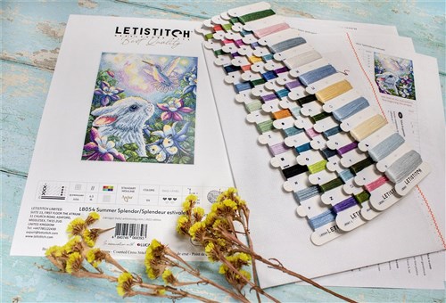 Summer Splendor Cross Stitch Kit