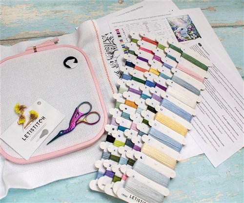 Summer Splendor Cross Stitch Kit