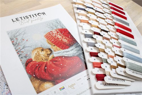 Chritmas Hugs Cross Stitch Kit