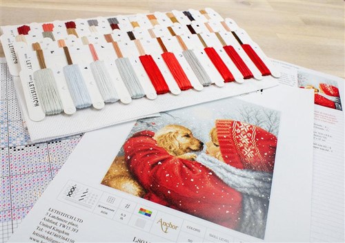 Chritmas Hugs Cross Stitch Kit