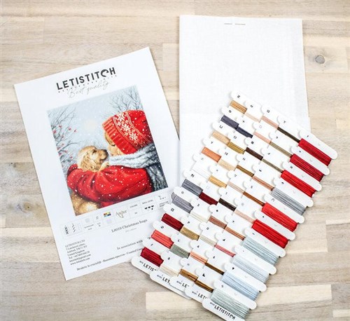 Chritmas Hugs Cross Stitch Kit