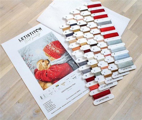 Chritmas Hugs Cross Stitch Kit