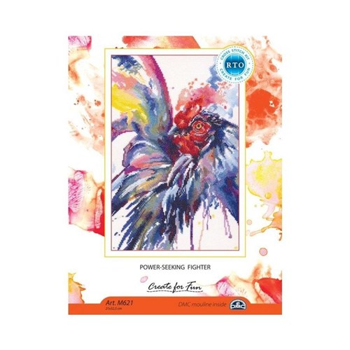 Power-Seeking Fighter Cross Stitch Kit