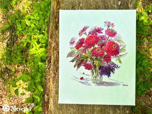 September Colour Cross Stitch Kit
