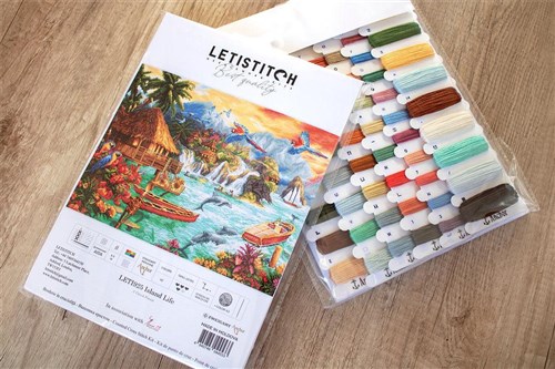 Island Life Cross Stitch Kit