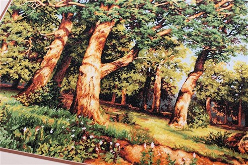 The Oak Grove Cross Stitch Kit