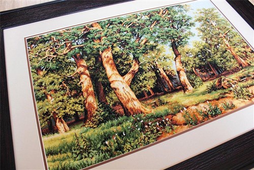 The Oak Grove Cross Stitch Kit