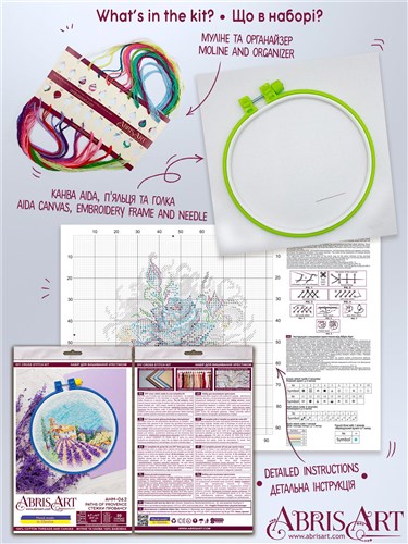 Paths Of Provence Cross Stitch Kit