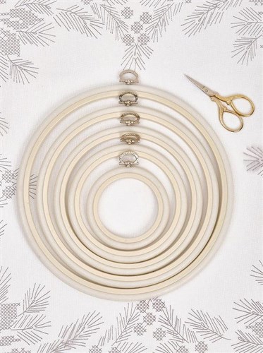 Round Flexi Hoop Nurge - White