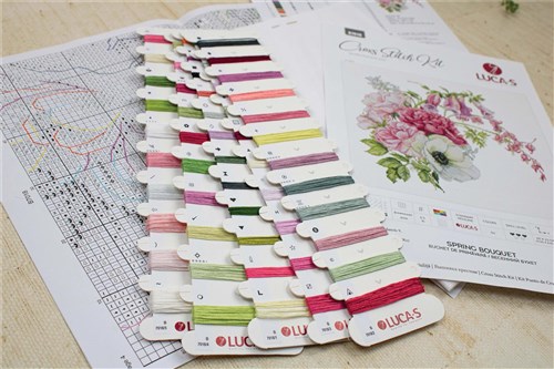 Spring Bouquet Cross Stitch Kit