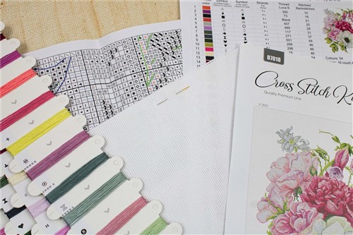 Spring Bouquet Cross Stitch Kit