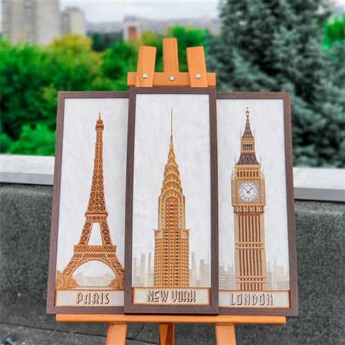Mixed Technique Stitch Kit - London