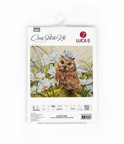 Lucky Owl Cross Stitch Kit
