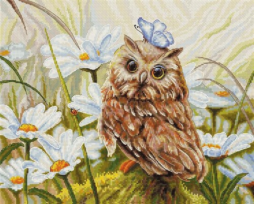 Lucky Owl Cross Stitch Kit