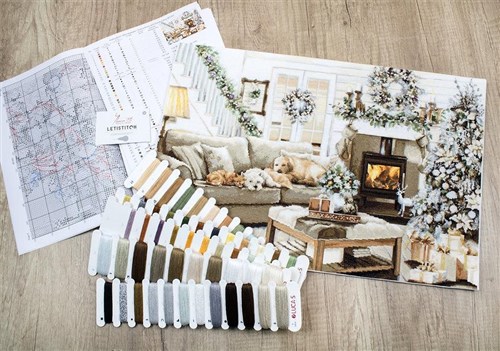 Dreaming Of A White Christmas Cross Stitch Kit