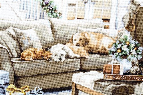 Dreaming Of A White Christmas Cross Stitch Kit
