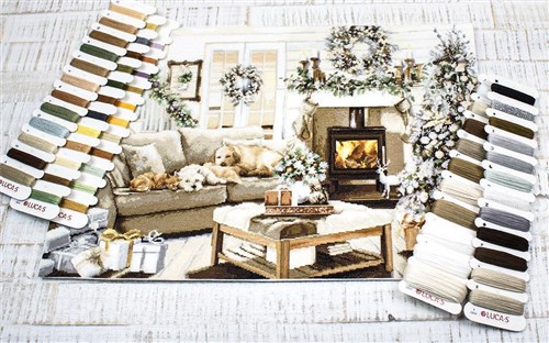 Dreaming Of A White Christmas Cross Stitch Kit