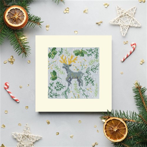 Scandi Deer Cross Stitch Kit