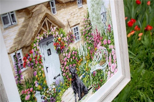 The Cottage Garden Cross Stitch Kit