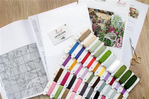 The Cottage Garden Cross Stitch Kit