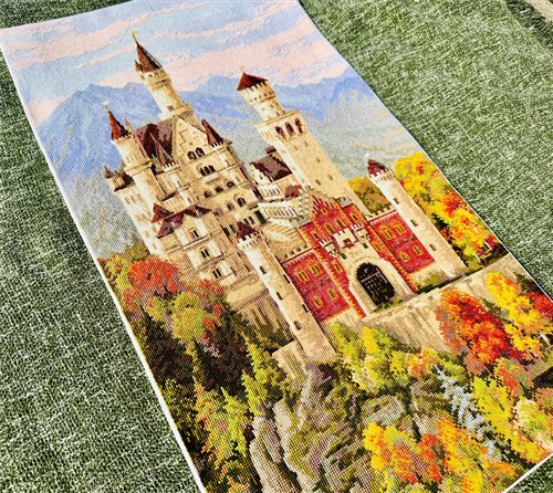Neuschwanstein Castle Cross Stitch Kit