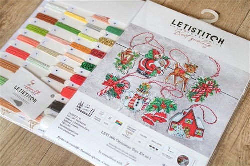Christmas Ornaments Cross Stitch Kit