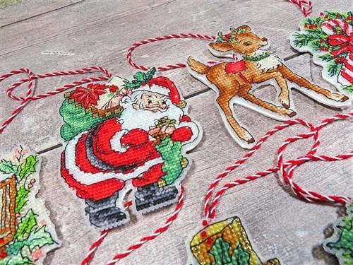 Christmas Ornaments Cross Stitch Kit