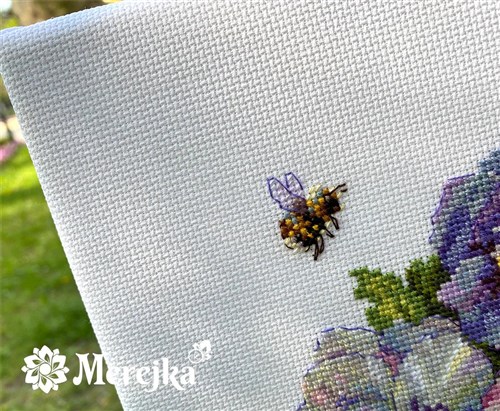 Spring Pansies Cross-Stitch Kit
