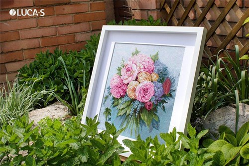 Bouquet Cross-Stitch Kit