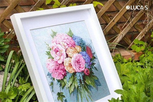 Bouquet Cross-Stitch Kit