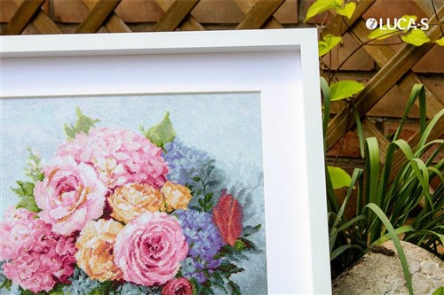 Bouquet Cross-Stitch Kit