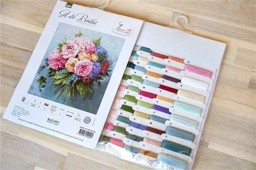 Bouquet Cross-Stitch Kit