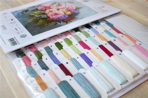 Bouquet Cross-Stitch Kit