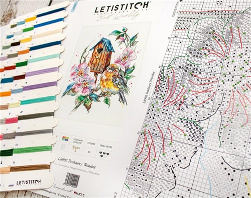 Feathery Wonder Cross Stitch Kit