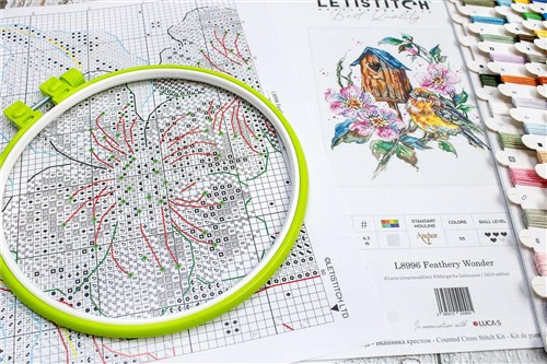 Feathery Wonder Cross Stitch Kit