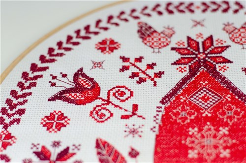 Cozy Cross Stitch Kit