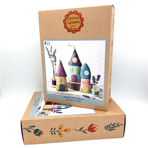 Lavender Houses Felt Craft Kit