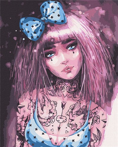 Paint By Numbers Kit Bottomless Eyes