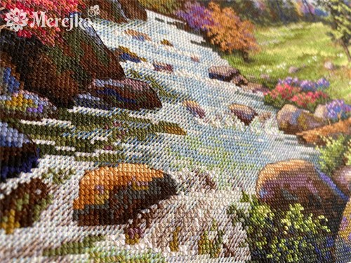 Mountain Railway Cross Stitch Kit