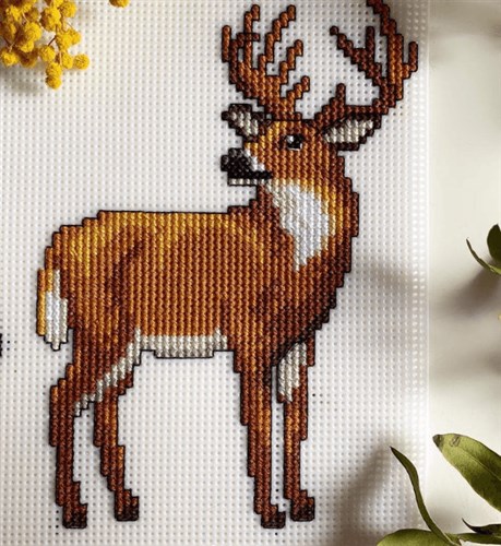 Forest Animals Cross Stitch Kit