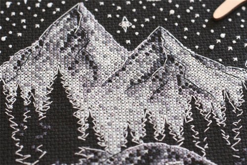 In The Mountains Cross Stitch Kit