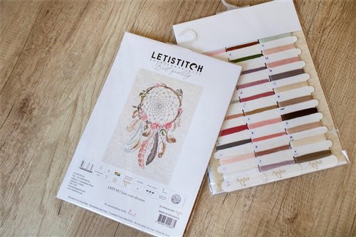 Counted Cross Stitch Kit Live your dreams Leti957
