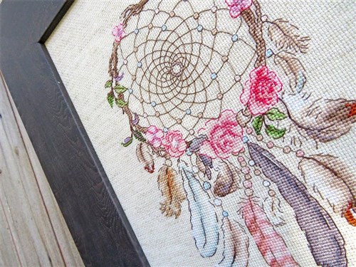 Counted Cross Stitch Kit Live your dreams Leti957