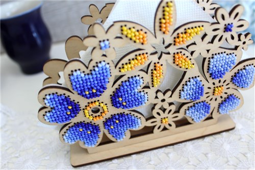 Flower Meadow. Napkin Holder O-044