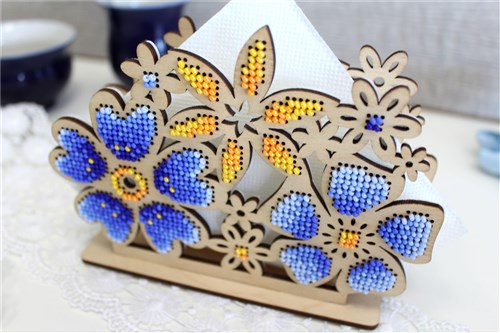Flower Meadow. Napkin Holder O-044