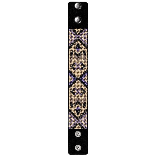 Bead embroidery kit on artificial leather FLBB-011