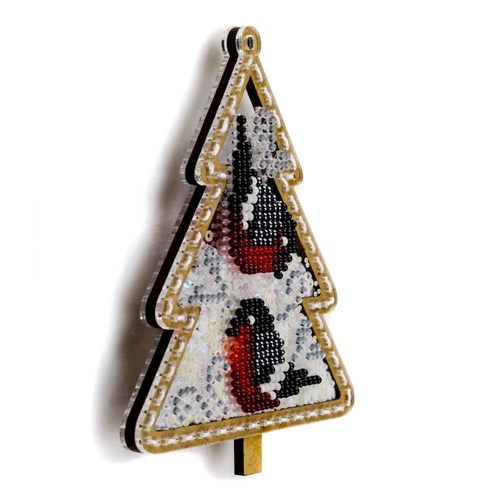 Set for embroidery with beads on a plastic base FLPL-068