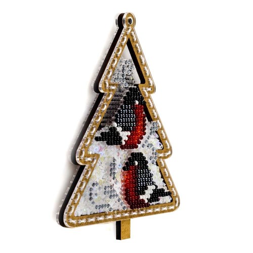 Set for embroidery with beads on a plastic base FLPL-068